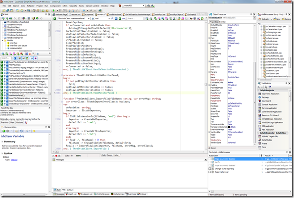 default layout