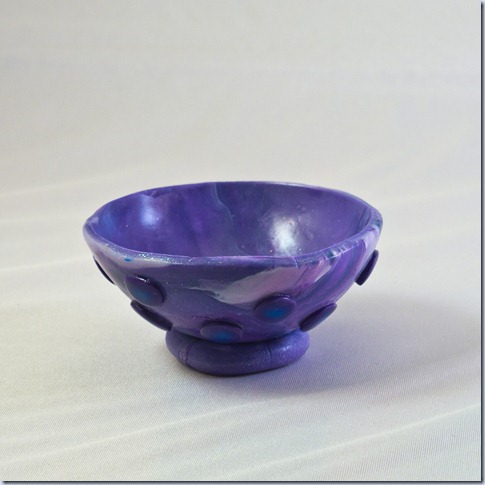 violet bowl