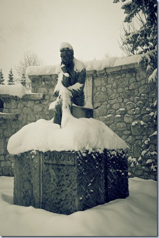 Ivan Cankar statue