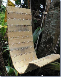 pallet swing chair