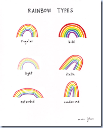 Rainbow Types