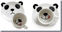 Panda Smile on Your Face Mug Set