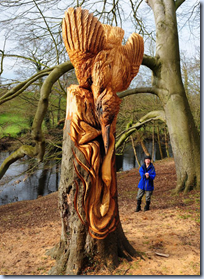 tree sculptures