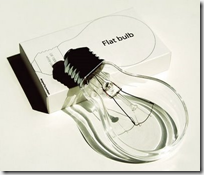 flat light bulb