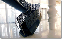 stairs at hotel Mondrian