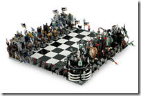Lego Castle Giant Chess Set