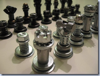 Hardware chess set