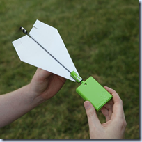 Electric Paper Airplane conversion kit